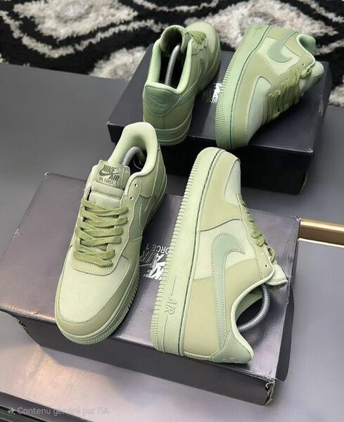 Nike Air Force 1 Vert Olive