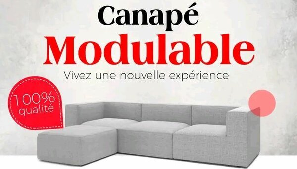 Canapé Modulaire Modulable