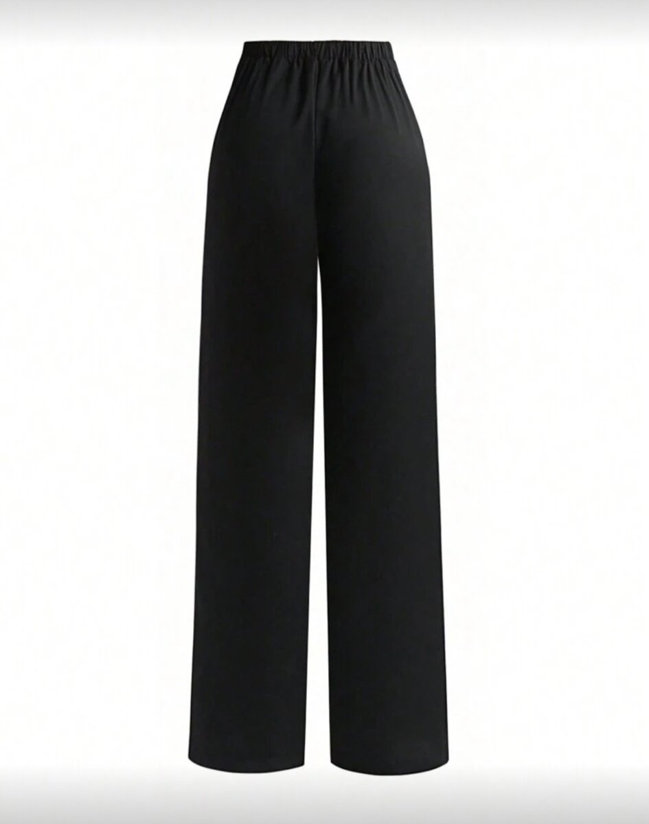 Pantalon noir élégant femme