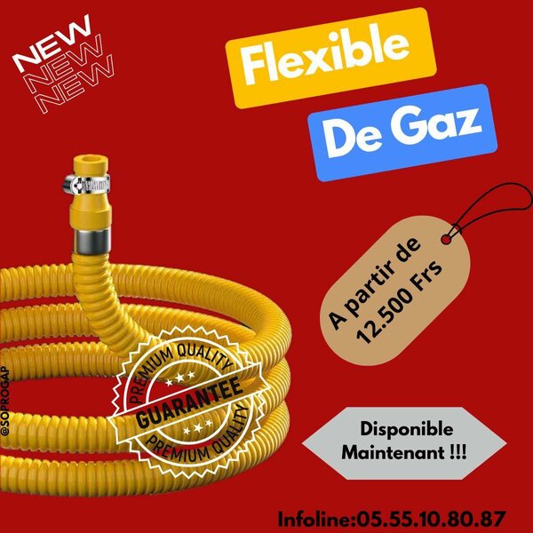Flexible de Gaz 1.5 m