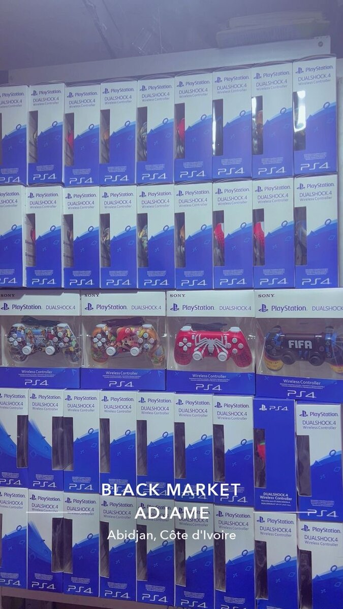 Manettes PS4 Sans Fil