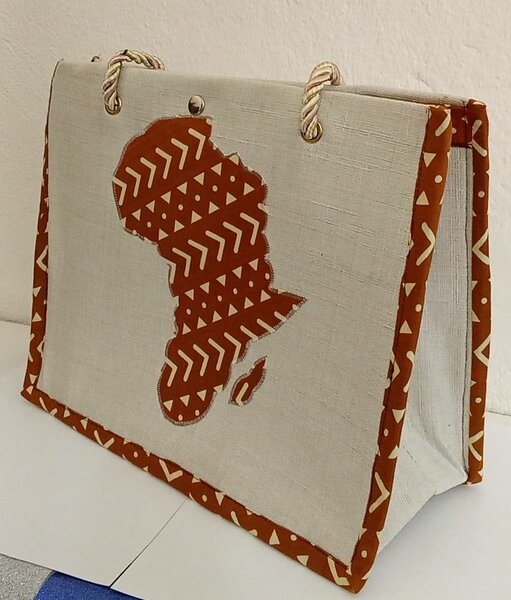 Sac à main ethnique en toile