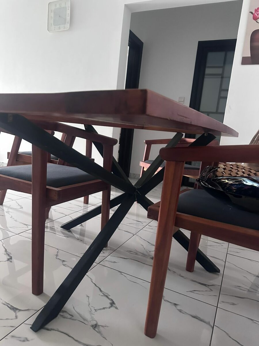 Table en verre élégante