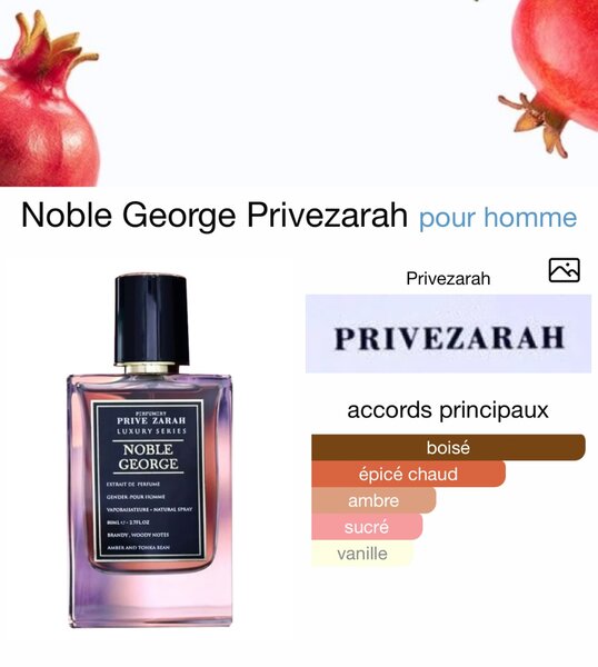 Parfum Noble George Homme