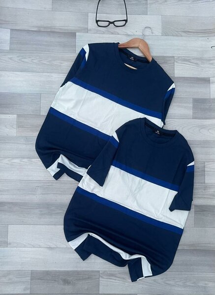 T-shirts assortis rayés