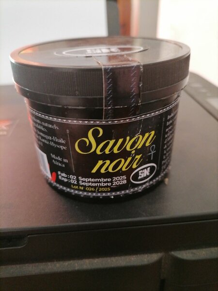 Savon Noir Naturel Exfoliant