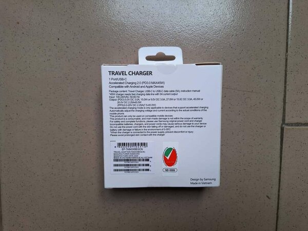 Chargeur 45W type-C