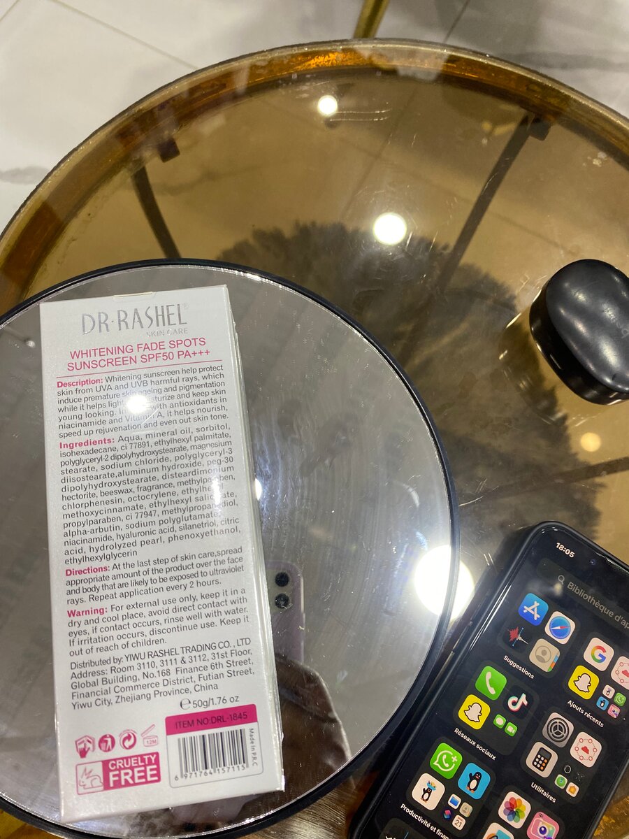 Crème Solaire  SPF50