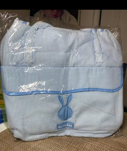 Sac à langer bébé rayé