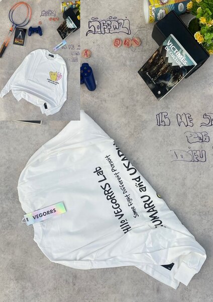 Sweat à Smiley Unisexe