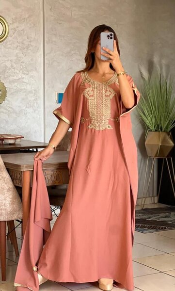 Robe Caftan Élégante Femme