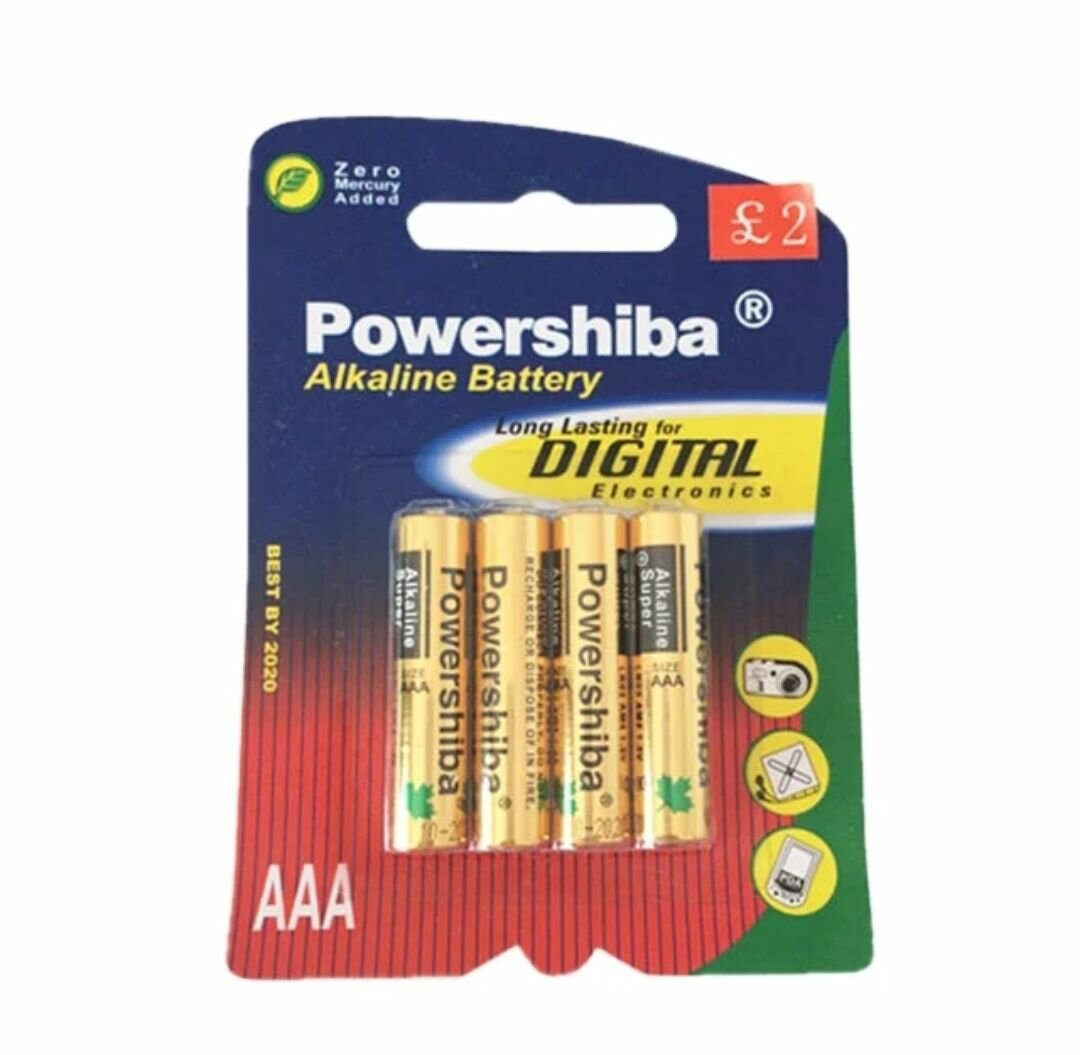 Piles Alcalines Powershiba AA