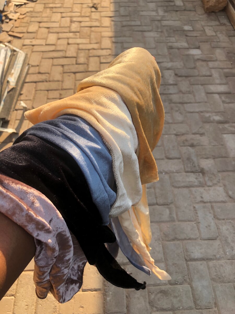 Gold Velvet durags