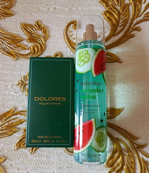 Dolores & cucumber melon bodycology combo