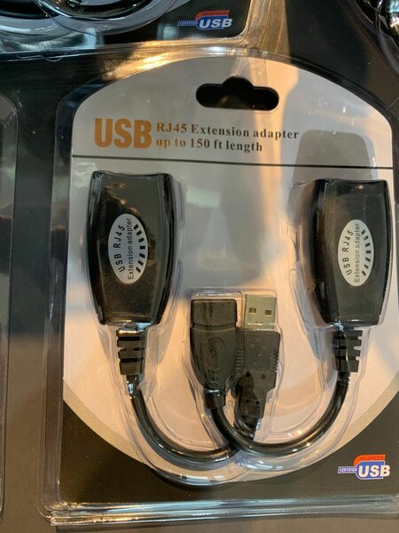 USB RJ45 EXTENSION ADAPTER