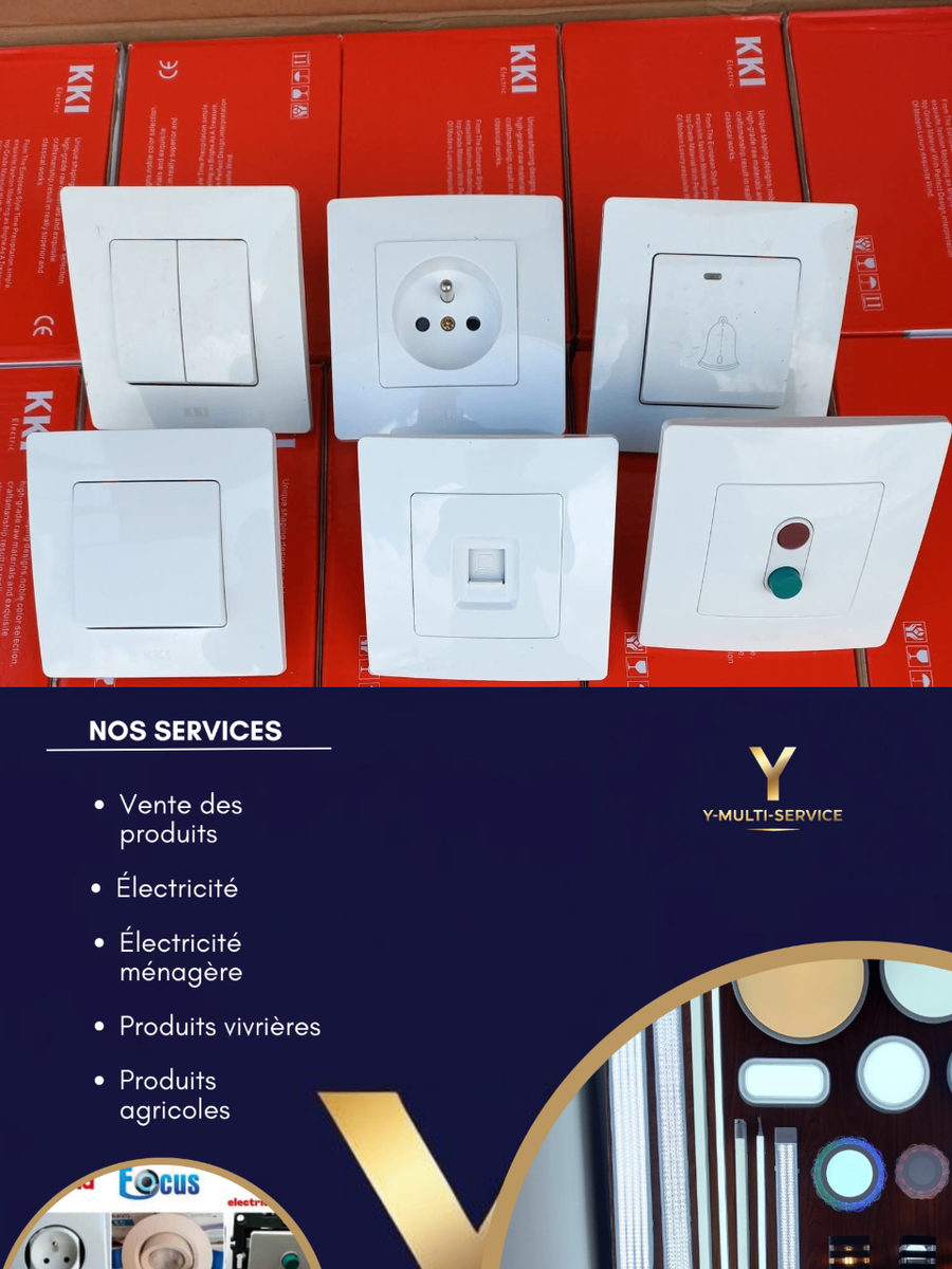 Interrupteurs Muraux Modernes