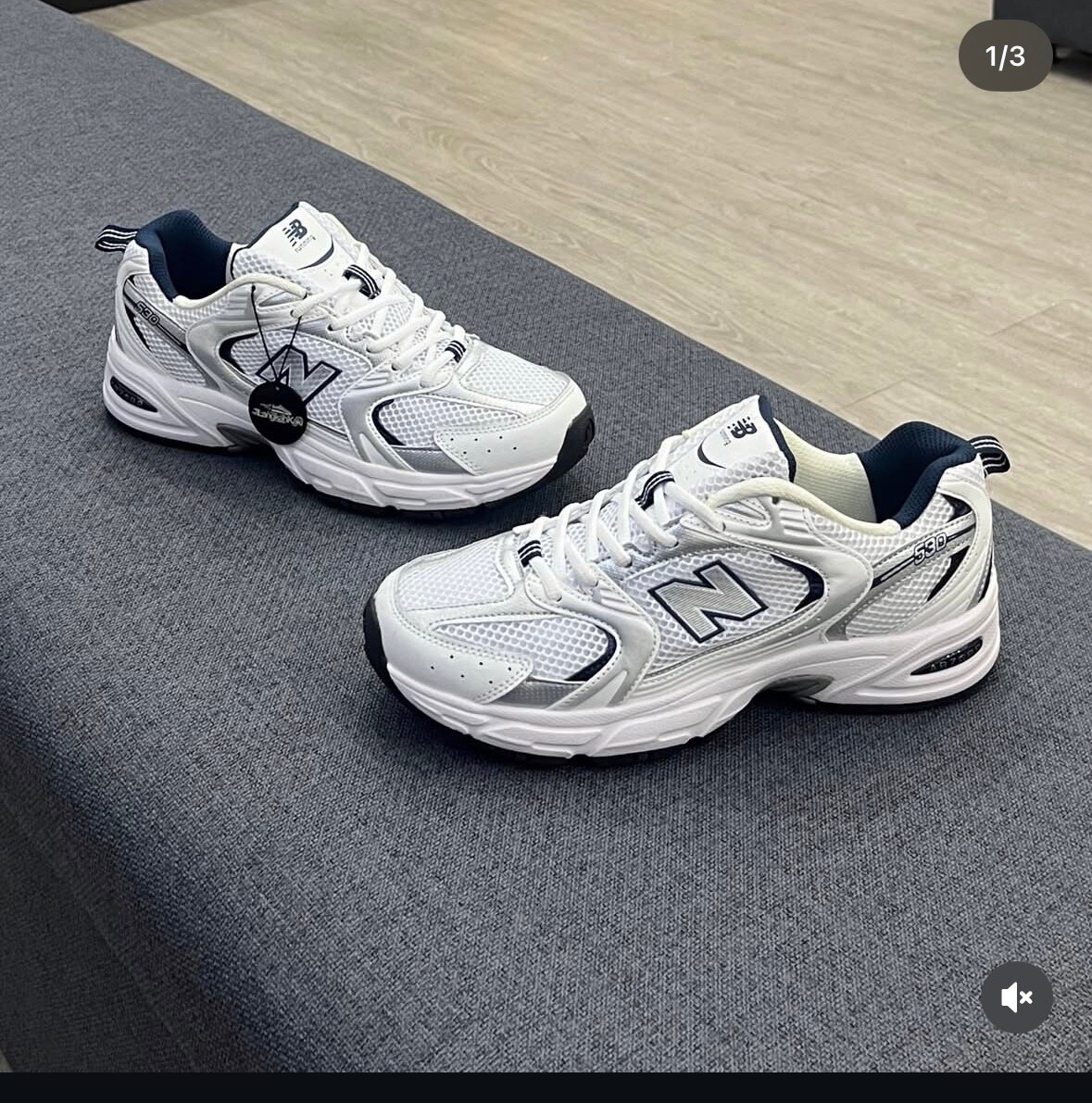 Baskets sport homme blanc