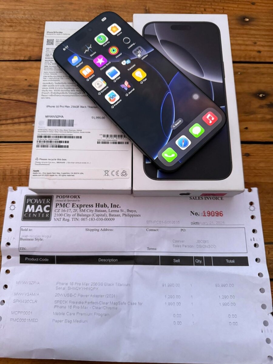 iPhone 16 ProMax 256gig