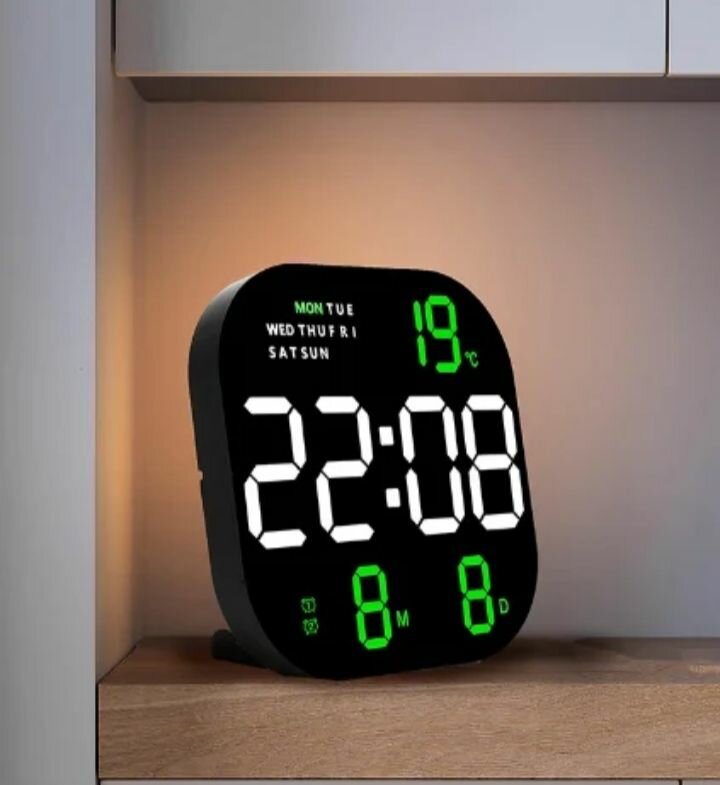 Horloge Murale LED Multifonction
