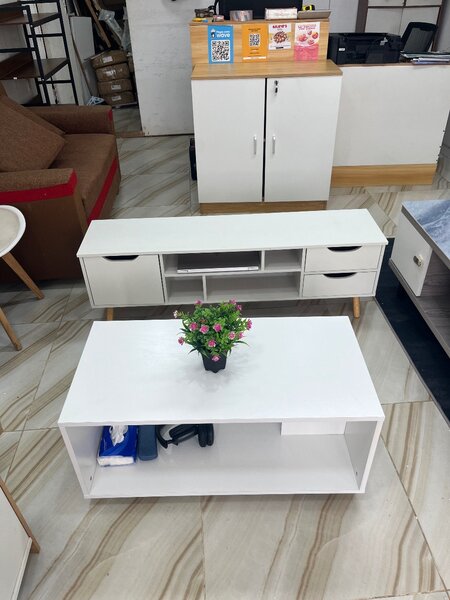 Meuble TV moderne blanc