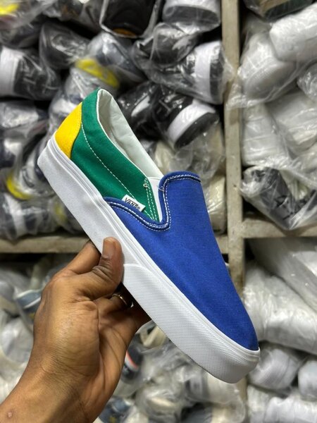 Baskets Slip-On Tricolores