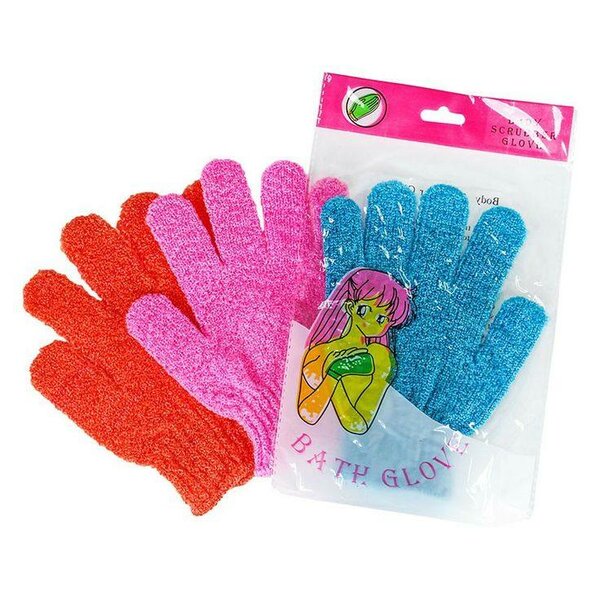 Gants de Bain Exfoliants