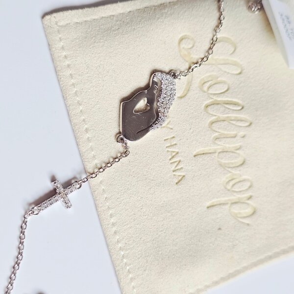 Collier religieux argent croix