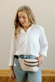 Sac banane en cuir élégant