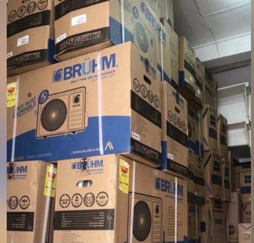 Bruhm 1.5HP R410 Split air Conditioner