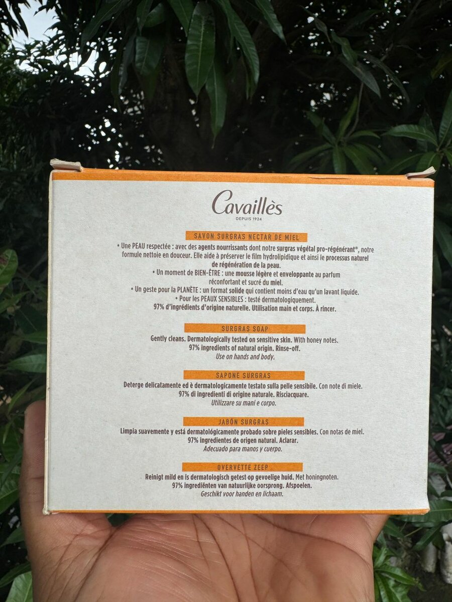 Savon Cavaillès Nectar De Miel