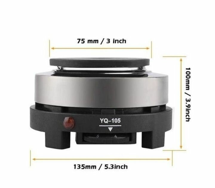 Plaque chauffante électrique compacte