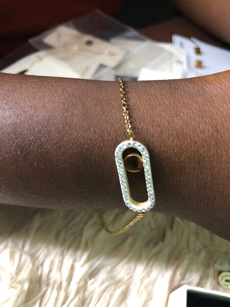 Bracelet en or délicat