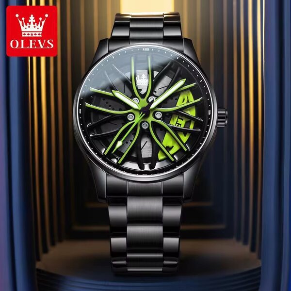 Montre Homme Squelette Élégante