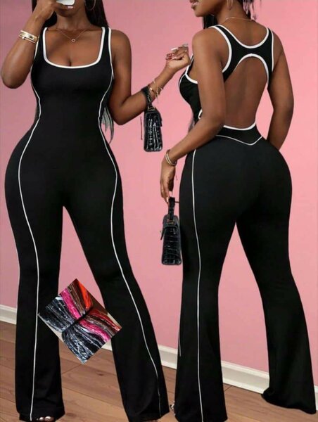 Combinaison moulante dos ouvert