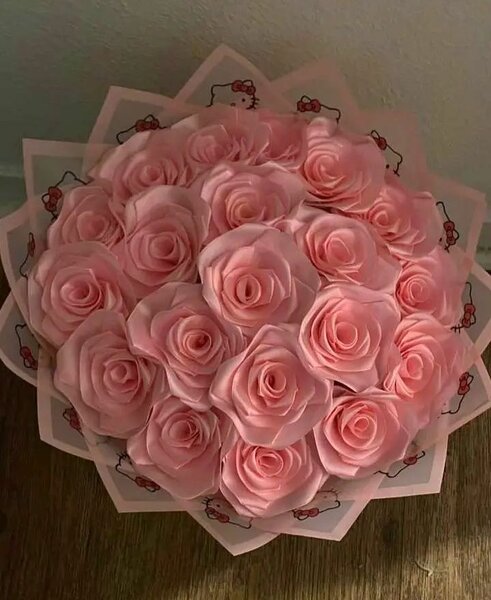 Bouquet de roses artificielles