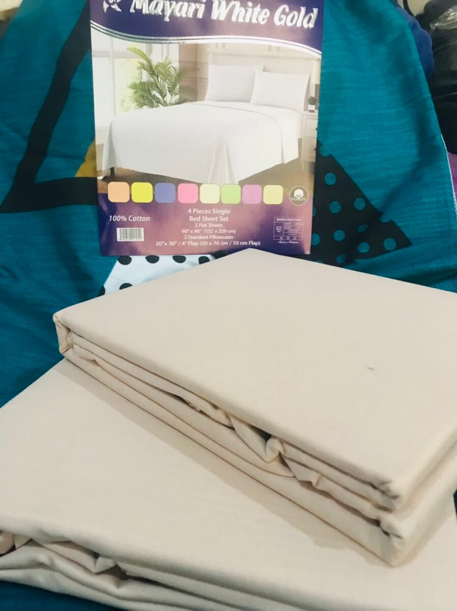 Bedding set 4 items,100% cotton