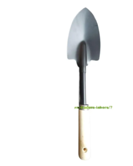 Wood Grip Metal Shovel Trowel Garden Yard Hand Tool Home Lawn Seed Plant By AWCTraders