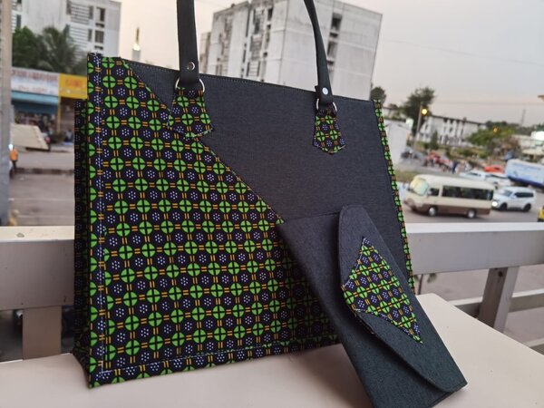 SAC CABAS + POCHETTE