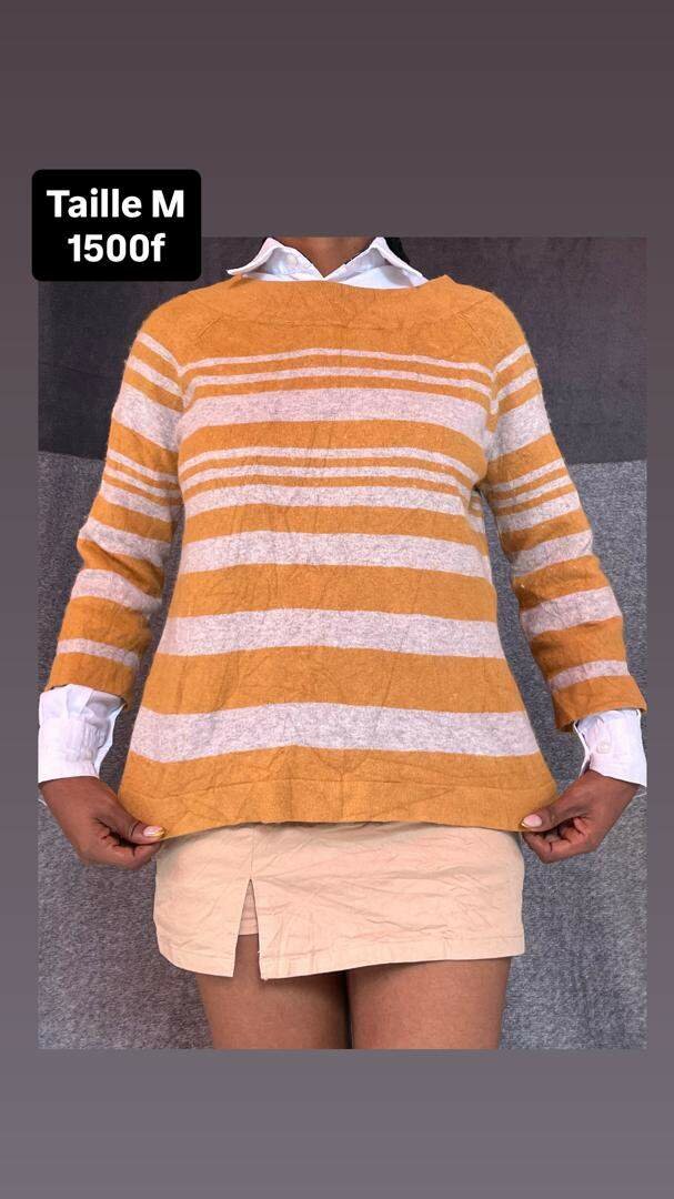 Pull rayé femme Taille M