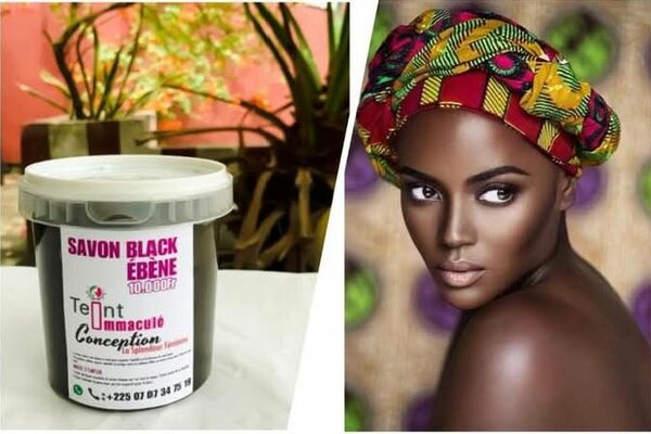 Savon (Teint Noir Ciré)