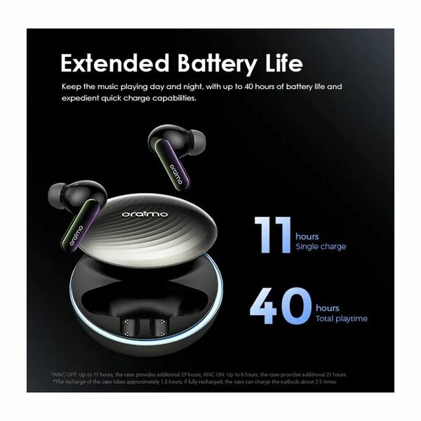Écouteurs sans fil Oraimo ANC