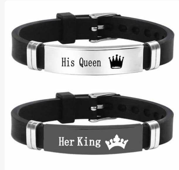 Couple bracelets available. Stainless steel