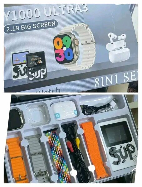 Montre connectée Y1000 Ultra 8 en 1