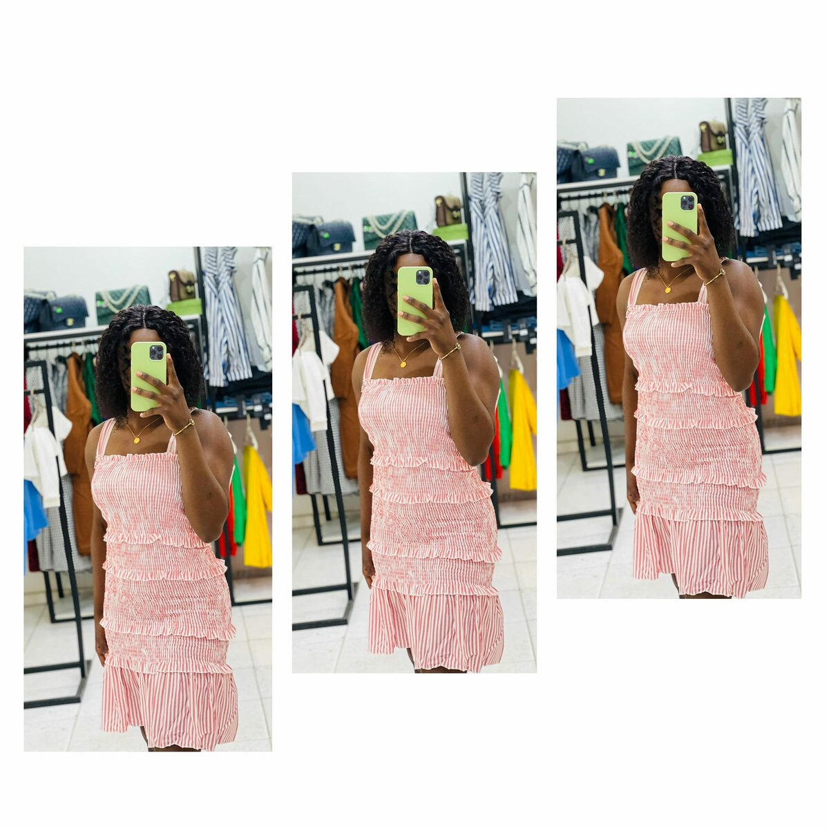 Women's summer dress with straps