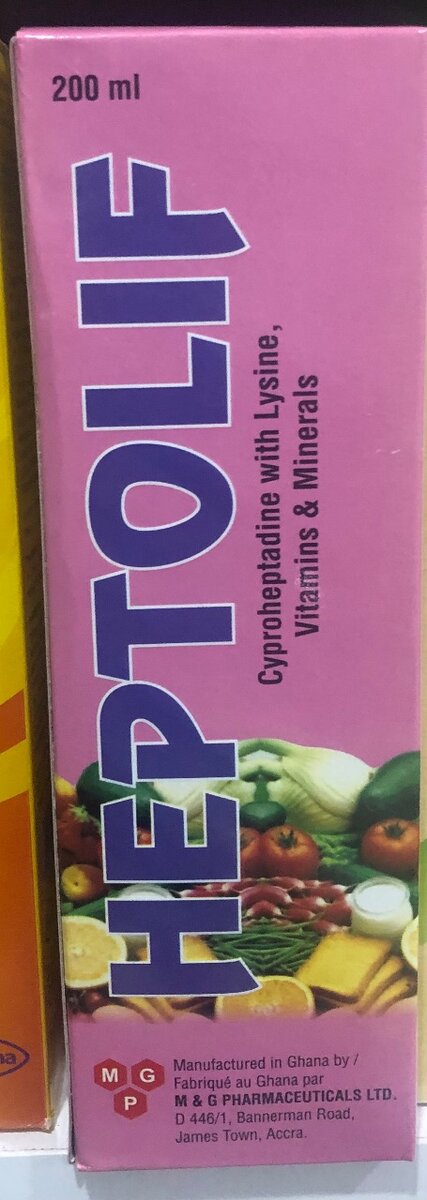 HEPTOLIFE SYRUP 200ML APPETIZER