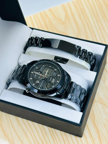 Montre Homme Luxe Noir