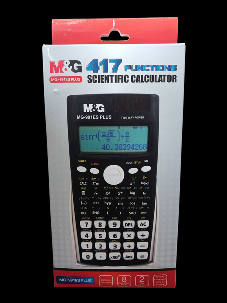 Calculatrice Scientifique M&G