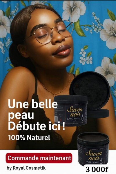 Savon Noir 100% Naturel