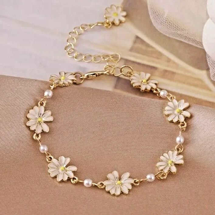 Sunflower bracelet