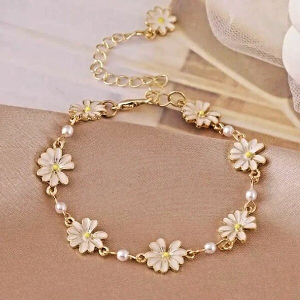 Sunflower bracelet